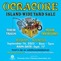 Ocracoke Civic & Business Association, Fall Island Wide Yard Sale