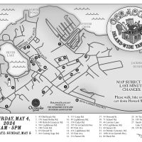 Ocracoke Civic & Business Association, The Spring 2024 Island-Wide Yard Sale map