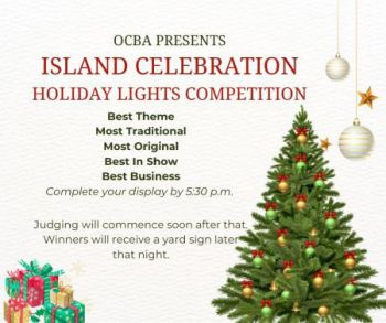 Ocracoke Civic & Business Association, Island Celebration Holiday Lights Competition