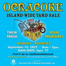 Ocracoke Civic & Business Association, Fall Island Wide Yard Sale